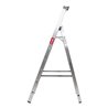 STIER Stufen Stehleiter Premium 6 Stufen einseitig begehbar