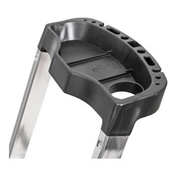 STIER Stufen Stehleiter 6 Stufen einseitig begehbar