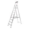 STIER Stufen Stehleiter 8 Stufen einseitig begehbar