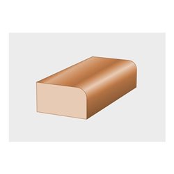 Festool Abrundfräser HW Schaft 8 mm D16,7/R2 (mit Anlaufkugellager)