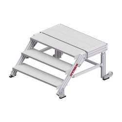 Hymer Treppenpodest, Stufenbreite 1000 mm, 3 Stufen