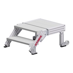 Hymer Treppenpodest, Stufenbreite 600 mm, 2 Stufen