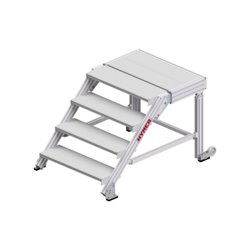 Hymer Treppenpodest, Stufenbreite 800 mm, 4 Stufen