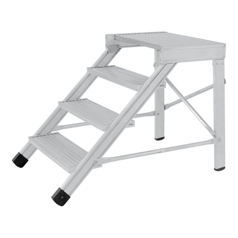 Hymer Treppenpodest, Stufenbreite 600 mm, 4 Stufen