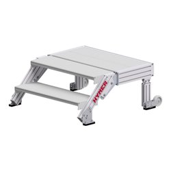 Hymer Treppenpodest, Stufenbreite 800 mm, 2 Stufen