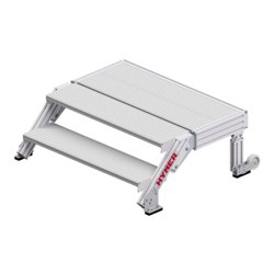 Hymer Treppenpodest, Stufenbreite 1000 mm, 2 Stufen