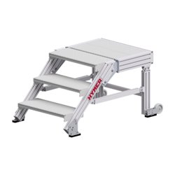 Hymer Treppenpodest, Stufenbreite 600 mm, 3 Stufen