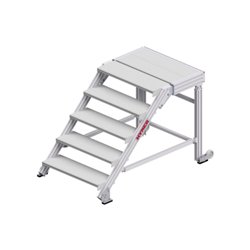 Hymer Treppenpodest, Stufenbreite 800 mm, 5 Stufen