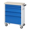 Rau Werkzeugwagen mit 5 Schubladen Buche BxTxH 700x350x860mm
