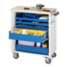 Rau Werkzeugwagen Buche-Massiv-Platte BxTxH 725x400x860mm
