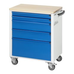 Rau Werkzeugwagen mit 5 Schubladen Buche BxTxH 700x500x860mm
