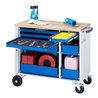 Rau Werkzeugwagen mit 5 Schubladen Buche BxTxH 1025x520x890mm