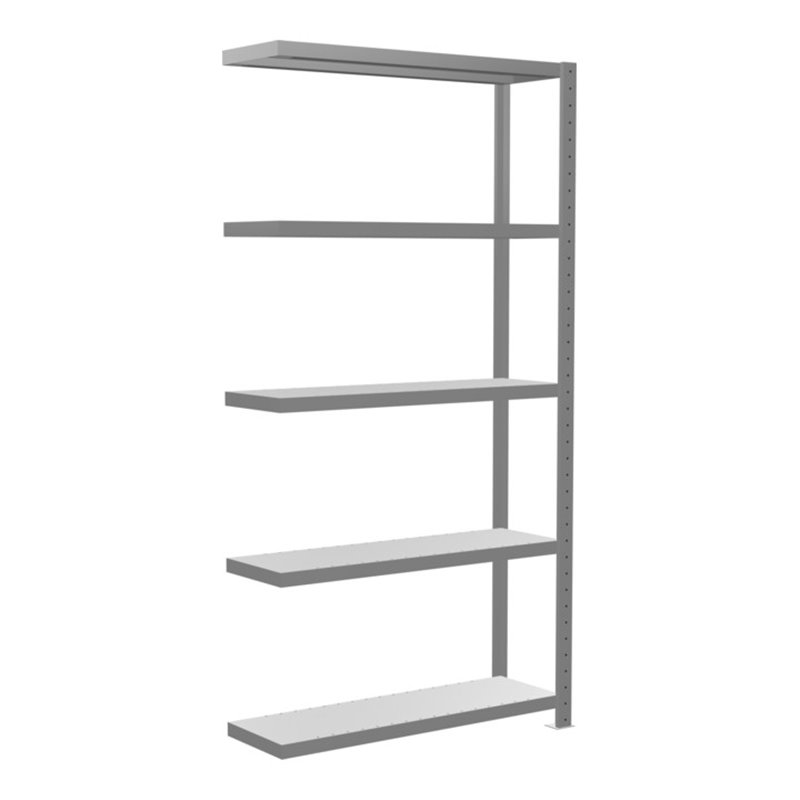 Schulte Anbauregal Steckregal MULTIplus330 2000 x 1000 x 300 mm 5 Fachböden Kreuzstrebe verzinkt