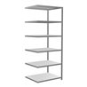 Schulte Anbauregal Steckregal MULTIplus330 2500 x 1000 x 800 mm 6 Fachböden Kreuzstrebe verzinkt