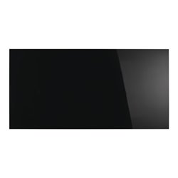 Magnetoplan Design-Glasboard, magnetisch, 2000 x 1000 mm, tief-schwarz