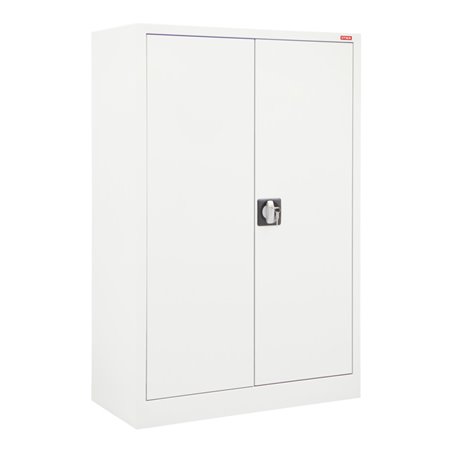 STIER Beistellschrank mit 2 Fachböden 1200x920x420mm lichtgrau verschweißt