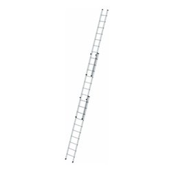 MUNK Aluminium-Schhiebeleiter 3-teilig 3 x 10 Sprossen
