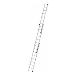 MUNK Aluminium-Schhiebeleiter 3-teilig 3 x 8 Sprossen