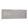 Eichner VISIPLAN-Tafel ohne Raster, 31 Schienen 160 x 58 cm
