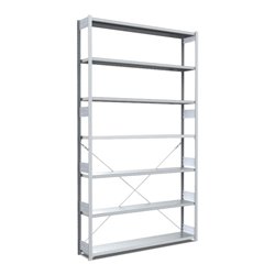 Bito Fachbodenregal Typ:L L1358xH3000xT324 mm, Grundfeld 100 kg verzinkt