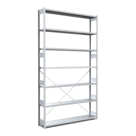 Bito Fachbodenregal Typ:L L1358xH3000xT324 mm, Grundfeld 100 kg verzinkt