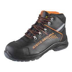 Steitz SECURA Schnürstiefel schwarz/orange VX 7600 PERB, S3 NB