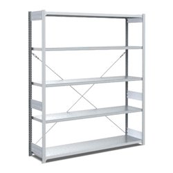 Bito Fachbodenregal Typ:L L1358xH2000xT424 mm, Grundfeld 100 kg verzinkt