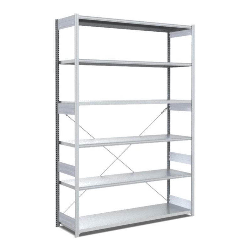 Bito Fachbodenregal Typ:L L1358xH2500xT524 mm, Grundfeld 100 kg verzinkt