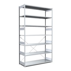 Bito Fachbodenregal Typ:L L1358xH3000xT624 mm, Grundfeld 100 kg verzinkt