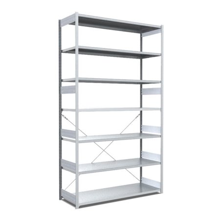 Bito Fachbodenregal Typ:L L1358xH3000xT624 mm, Grundfeld 100 kg verzinkt