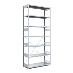 Bito Fachbodenregal Typ:L L1058xH3000xT524 mm, Grundfeld 100 kg verzinkt