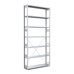 Bito Fachbodenregal Typ:L L1058xH3000xT324 mm, Grundfeld 100 kg verzinkt