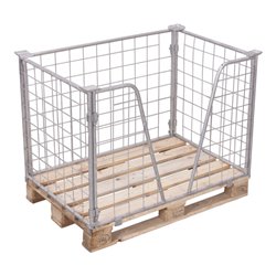 VARIOfit Palettenaufsatz Typ 63 verzinkt 1.200 x 1.000 mm Nutzhöhe 1.200 mm