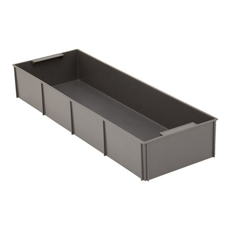 Bito Einsatzkästen EEK53178 für Kleinladungsträger KLT B 530 mm x H 85 mm x T 179 mm, schwarz