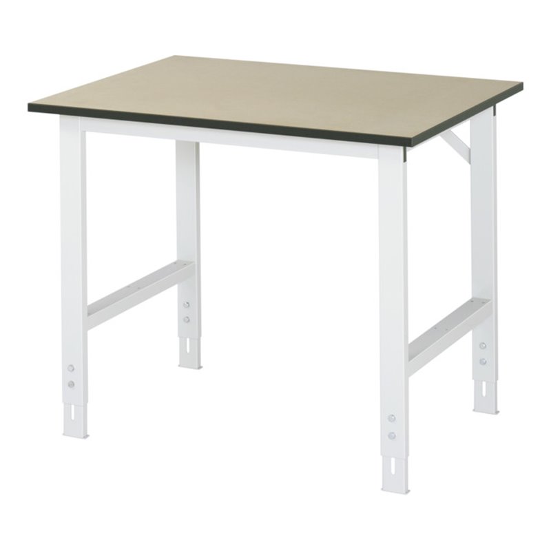 Rau Arbeitstisch MDF BxTxH 1000x800x760-1080mm