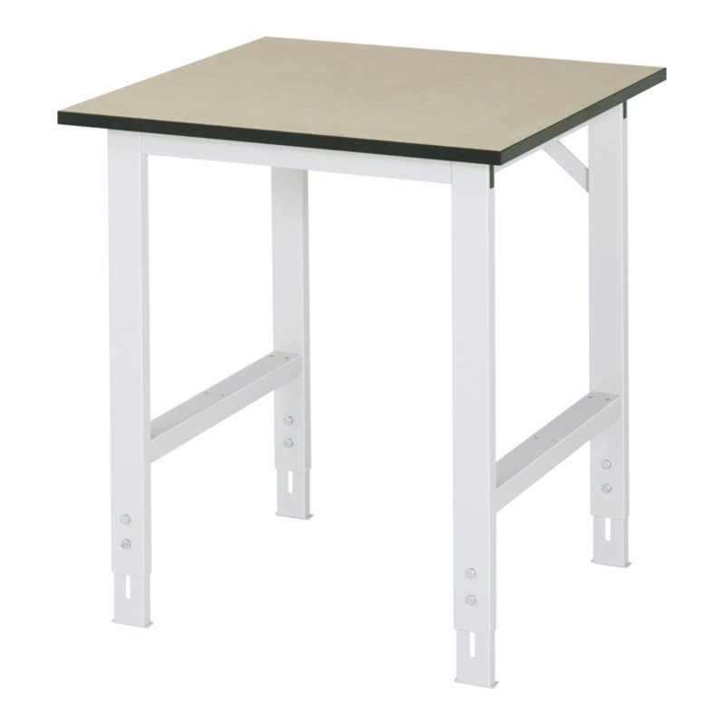 Rau Arbeitstisch MDF BxTxH 750x800x760-1080mm