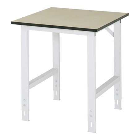 Rau Arbeitstisch MDF BxTxH 750x800x760-1080mm