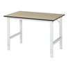 Rau Arbeitstisch MDF BxTxH 1250x800x760-1080mm