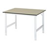 Rau Arbeitstisch MDF BxTxH 1250x1000x760-1080mm