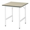 Rau Arbeitstisch MDF BxTxH 750x800x800-850mm