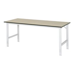 Rau Arbeitstisch MDF BxTxH 2000x800x760-1080mm
