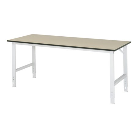Rau Arbeitstisch MDF BxTxH 2000x800x760-1080mm