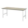 Rau Arbeitstisch MDF BxTxH 2000x800x760-1080mm