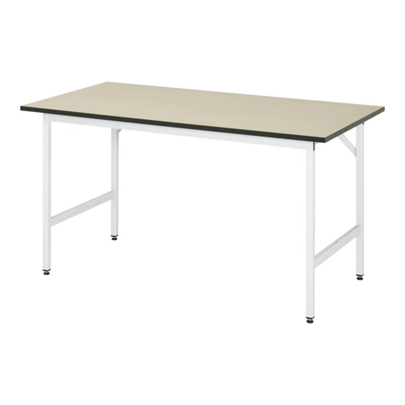 Rau Arbeitstisch MDF BxTxH 1500x800x800-850mm