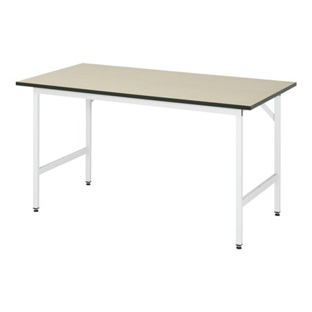 Rau Arbeitstisch MDF BxTxH 1500x800x800-850mm