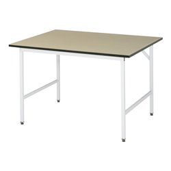 Rau Arbeitstisch MDF BxTxH 1250x1000x800-850mm