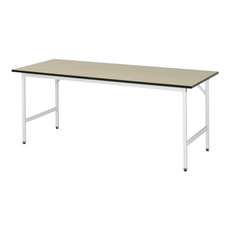 Rau Arbeitstisch MDF BxTxH 2000x800x800-850mm