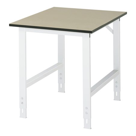 Rau Arbeitstisch MDF BxTxH 750x1000x760-1080mm