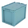 Bito Kleinladungsträger KLTD mit Deckel / KLTD64420 L600xB400xH420 mm, türkis