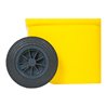 STIER 2-Rad-Müllgroßbehälter 240 l gelb BxTxH 576x720x1067 mm